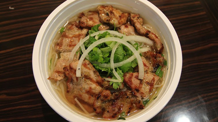 #34 Grilled Pork Noodle soup